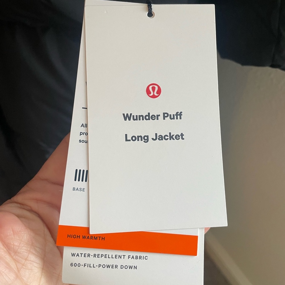 NEW Lululemon Wunder Puffer Long Jacket - Picture 5 of 10